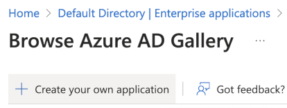 Azure AD Applications step 2