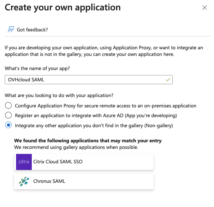 Azure AD Applications step 3