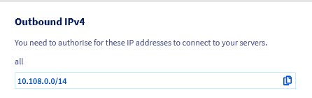 Adresse IPv4 de sortie de votre service OVHcloud Load Balancer