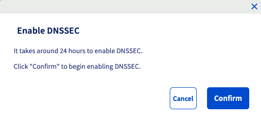 Activación de DNSSEC