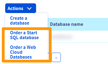 order_a_database
