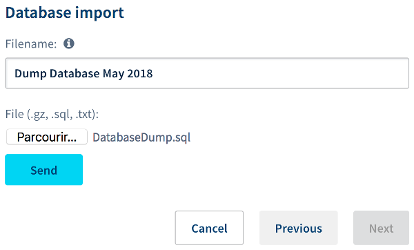 databaseimport