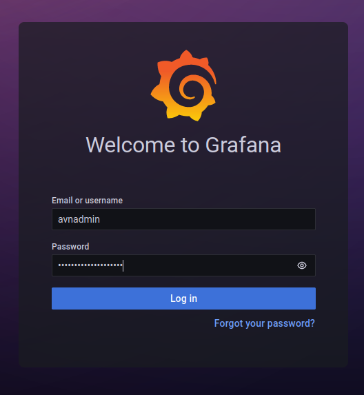 Welcome to Grafana