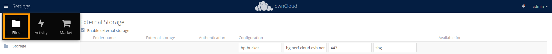 Owncloud open Files