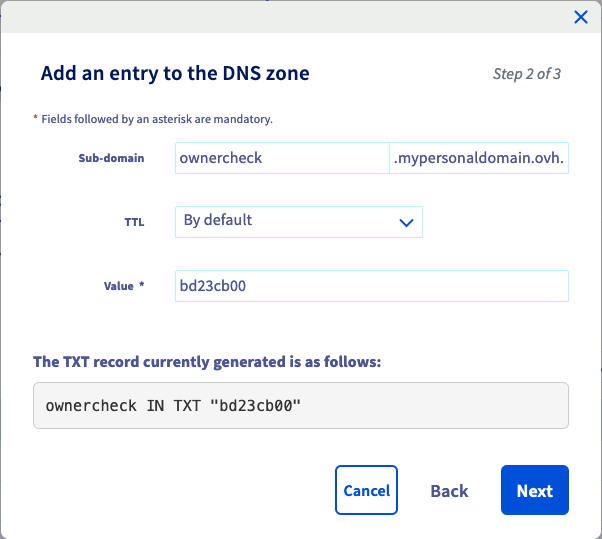 DNS Secundário