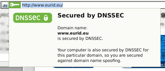 Firefox plugin voor DNSSEC validatie: deze site is beveiligd